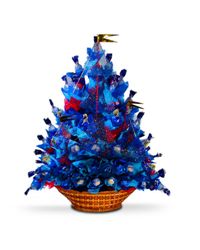 корабль из конфет